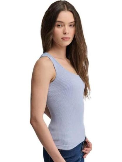 TOP ACANALADO AZUL HOLLY LAND - Image 4