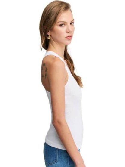 TOP ACANALADO BLANCO HOLLY LAND - Image 3