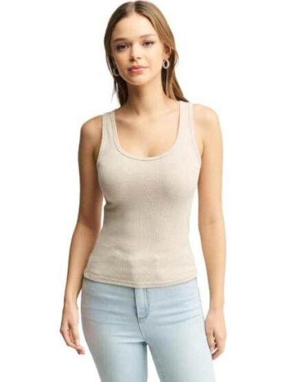 TOP BASICO BEIGE HOLLY LAND