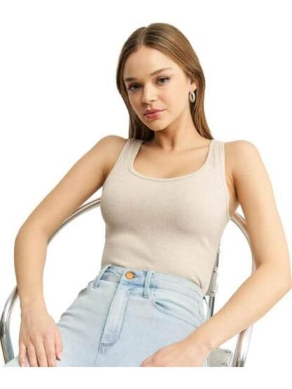 TOP BASICO BEIGE HOLLY LAND - Image 6