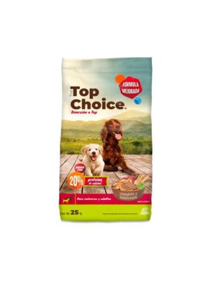 TOP CHOICE ALIM PERRO BULTO 25 KG