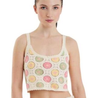 TOP CROCHET BEIGE HOLLY LAND