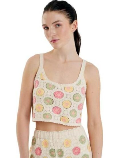 TOP CROCHET BEIGE HOLLY LAND - Image 2
