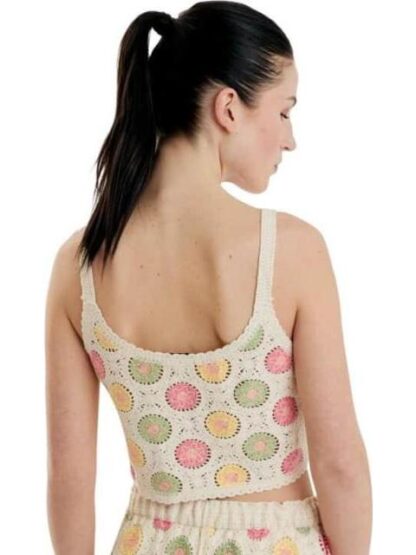 TOP CROCHET BEIGE HOLLY LAND - Image 4