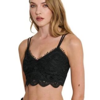 TOP CROCHET NEGRO HOLLY LAND
