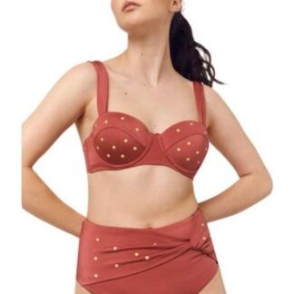 TOP DE BIKINI CON PERLAS MAQUILLAJE HOLLY LAND