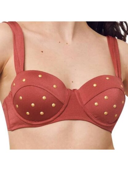 TOP DE BIKINI CON PERLAS MAQUILLAJE HOLLY LAND - Image 6
