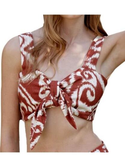TOP ESTAMPADO ROJO LADRILLO HOLLY LAND - Image 5