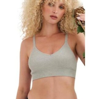 TOP SIN COSTURAS GRIS HOLLY LAND