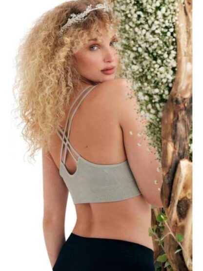 TOP SIN COSTURAS GRIS HOLLY LAND - Image 5