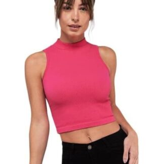 TOP SIN MANGAS ROSA HOLLY LAND