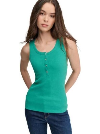 TOP SIN MANGAS VERDE HOLLY LAND - Image 3