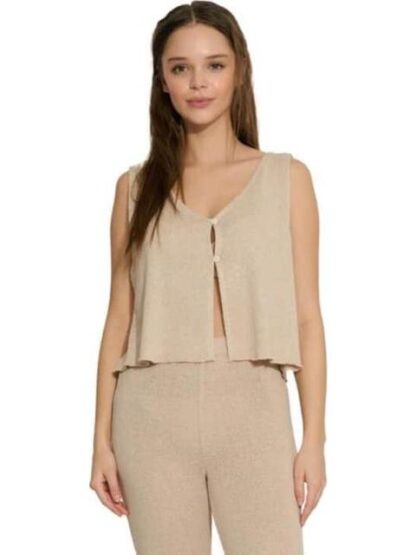 TOP TEJIDO BEIGE HOLLY LAND