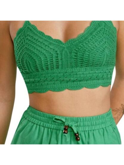 TOP TEJIDO VERDE HOLLY LAND - Image 2