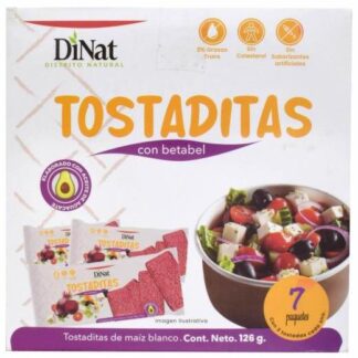 TOSTADITAS CON BETABEL 126 G DINAT