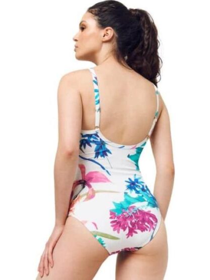 TRAJE DE BAÑO COMPLETO ESTAMPADO BLANCO HOLLY LAND - Image 6