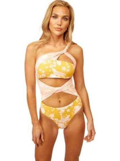 TRAJE DE BAÑO COMPLETO ESTAMPADO ROSA HOLLY LAND - Image 2