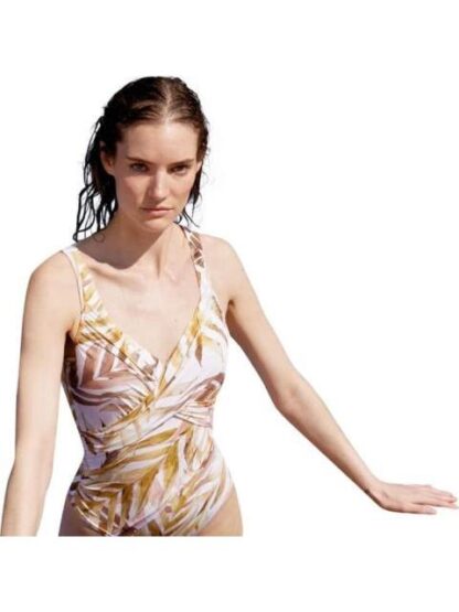 TRAJE DE BAÑO CON CONTROL DE ABDOMEN BLANCO HOLLY LAND - Image 2
