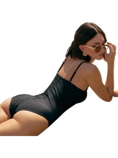 TRAJE DE BAÑO CONTROL DE ABDOMEN NEGRO HOLLY LAND - Image 6