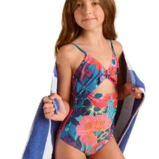 TRAJE DE BAÑO ESTAMPADO AZUL HOLLY LAND KIDS