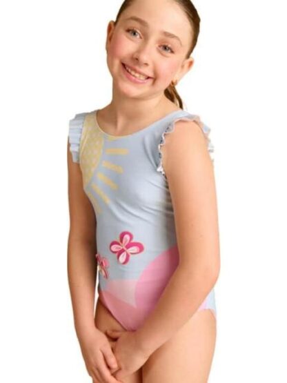 TRAJE DE BAÑO ESTAMPADO AZUL HOLLY LAND KIDS - Image 2