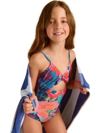 TRAJE DE BAÑO ESTAMPADO AZUL HOLLY LAND KIDS - Image 3
