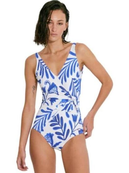 TRAJE DE BAÑO ESTAMPADO BLANCO HOLLY LAND - Image 5