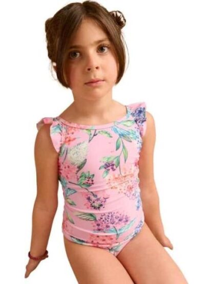 TRAJE DE BAÑO ESTAMPADO ROSA HOLLY LAND KIDS - Image 2
