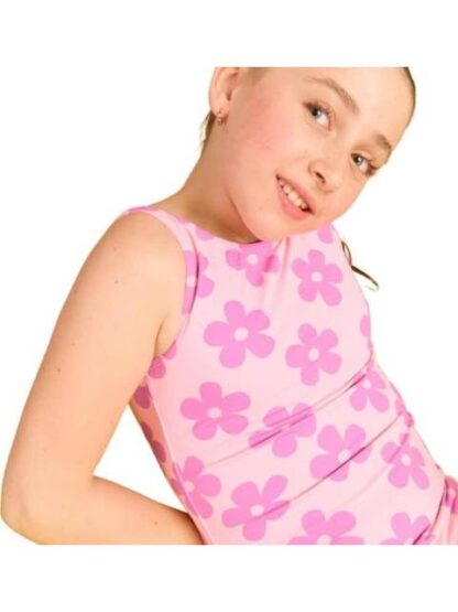 TRAJE DE BAÑO ESTAMPADO ROSA HOLLY LAND KIDS - Image 2