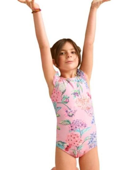 TRAJE DE BAÑO ESTAMPADO ROSA HOLLY LAND KIDS - Image 3