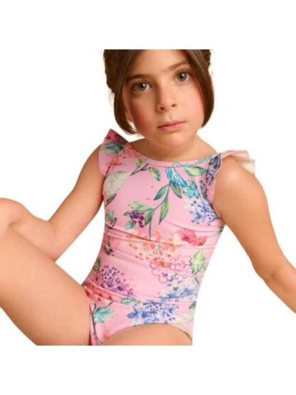 TRAJE DE BAÑO ESTAMPADO ROSA HOLLY LAND KIDS - Image 5