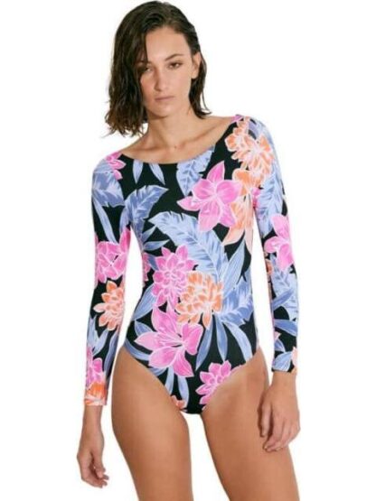 TRAJE DE BAÑO MANGA LARGA AZUL HOLLY LAND