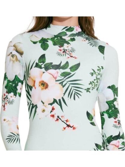 TRAJE DE BAÑO MANGA LARGA AZUL TURQUESA HOLLY LAND - Image 5
