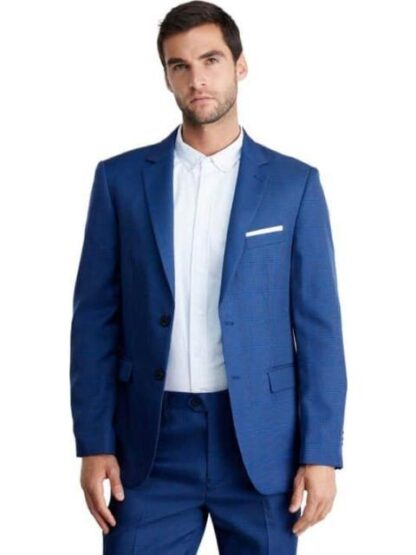 TRAJE DE VESTIR CUADROS AZUL HPC POLO - Image 2