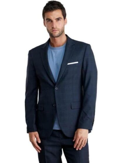 TRAJE DE VESTIR CUADROS GRIS HPC POLO - Image 2