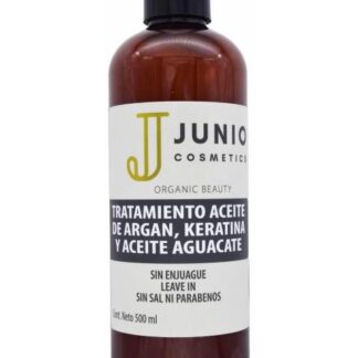 TRATAMIENTO ACEITE DE ARGAN KERATINA Y ACEITE AGUACATE 500 ML JUN