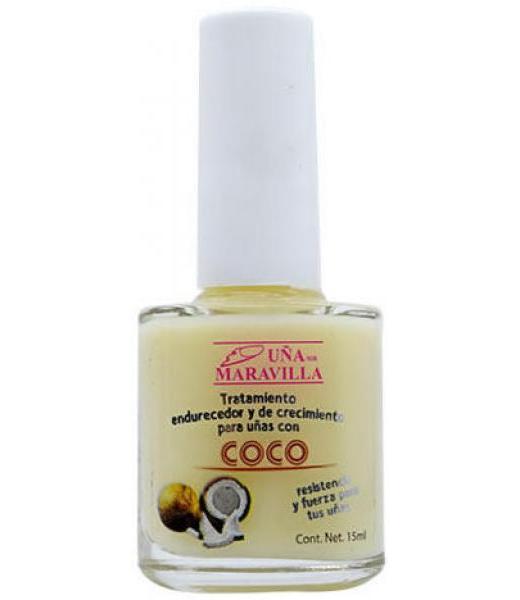 TRATAMIENTO ENDURECEDOR DE UÑAS CON COCO 15 ML UÑA MARAVILLA