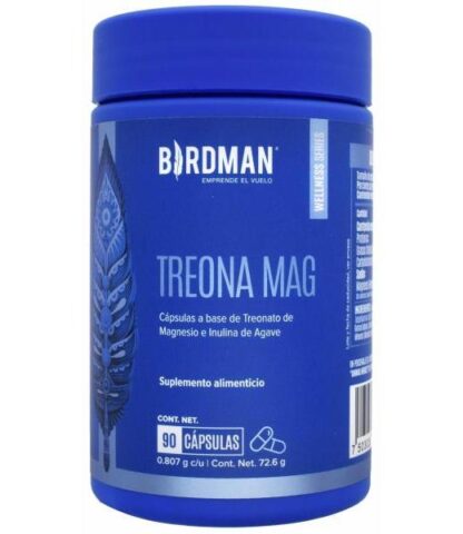 TREONATO DE MAGNESIO 90 CAP BIRDMAN