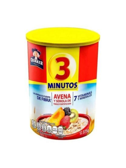 TRES MINUTOS AVENA BOTE 375GR