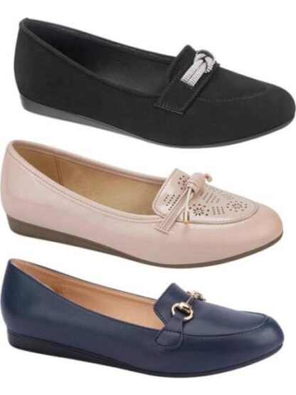 TRIPACK BALLERINAS CON ADORNO MULTICOLOR SHOSH - Image 2