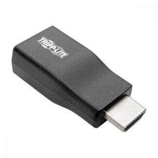 TRIPP LITE BY EATON ADAPTADOR COMPACTO HDMI MACHO - VGA CON AUDIO HEMBRA NEGRO