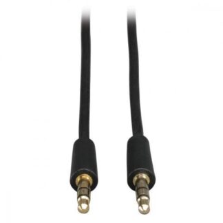TRIPP LITE BY EATON CABLE 3.5MM MACHO - 3.5MM MACHO 7.62 METROS NEGRO