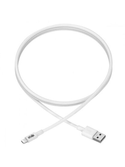 TRIPP LITE BY EATON CABLE DE CARGA CERTIFICADO MFI LIGHTNING MACHO - USB A MACHO 2.0 91.4CM BLANCO PARA IPHONE-IPAD-IPOD - Image 2