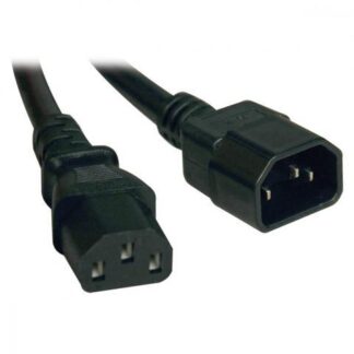 TRIPP LITE BY EATON CABLE DE PODER C14 COUPLER MACHO - C13 COUPLER HEMBRA 1.83 METROS NEGRO