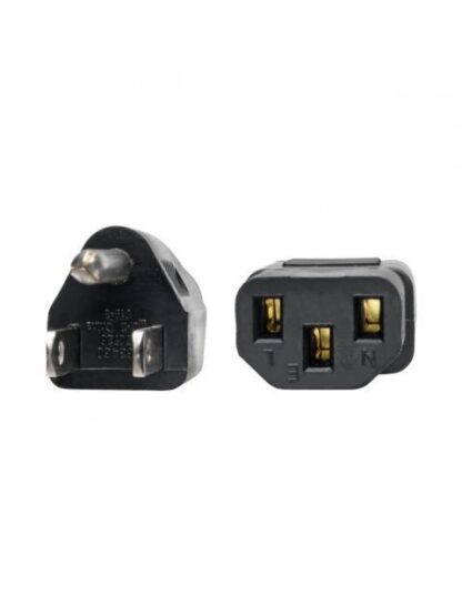 TRIPP LITE BY EATON CABLE DE PODER NEMA 5-15P MACHO - C13 COUPLER HEMBRA 61CM NEGRO - Image 3