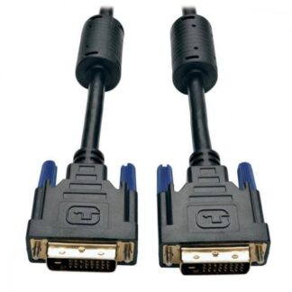 TRIPP LITE BY EATON CABLE DVI DE DOBLE ENLACE PARA MONITOR DVI-D MACHO - DVI-D MACHO 1.83 METROS NEGRO