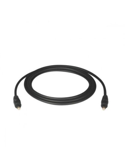 TRIPP LITE BY EATON CABLE OPTICO DIGITAL DE AUDIO SPDIF TOSLINK MACHO - TOSLINK MACHO 1 METRO NEGRO