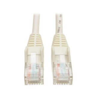TRIPP LITE BY EATON CABLE PATCH CAT5E UTP MOLDEADO SIN ENGANCHES RJ-45 MACHO - RJ-45 MACHO 91CM BLANCO