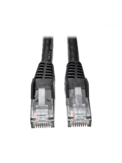 TRIPP LITE BY EATON CABLE PATCH CAT6 MOLDEADO SIN ENGANCHES RJ-45 MACHO - RJ-45 MACHO 30CM NEGRO