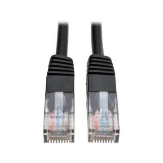 TRIPP LITE BY EATON CABLE PATCH CAT 5E UTP MOLDEADO RJ-45 MACHO - RJ-45 MACHO 30CM NEGRO